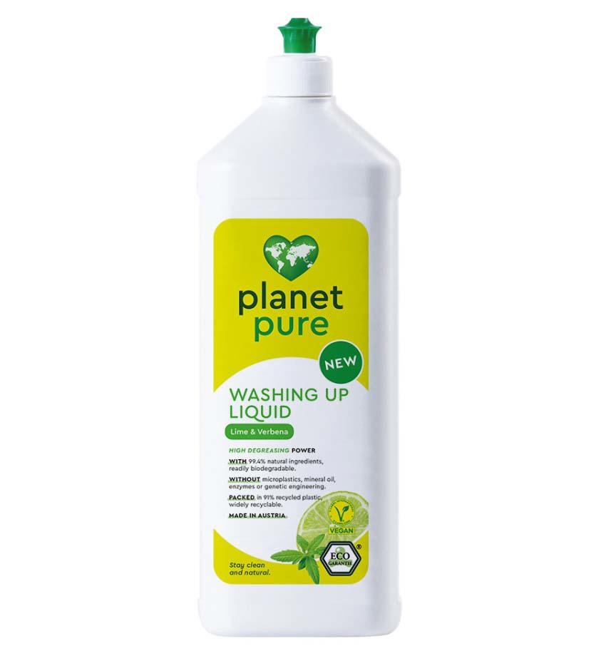Detergent pentru Vase cu Lime si Verbena Eco 1 litru Planet Pure