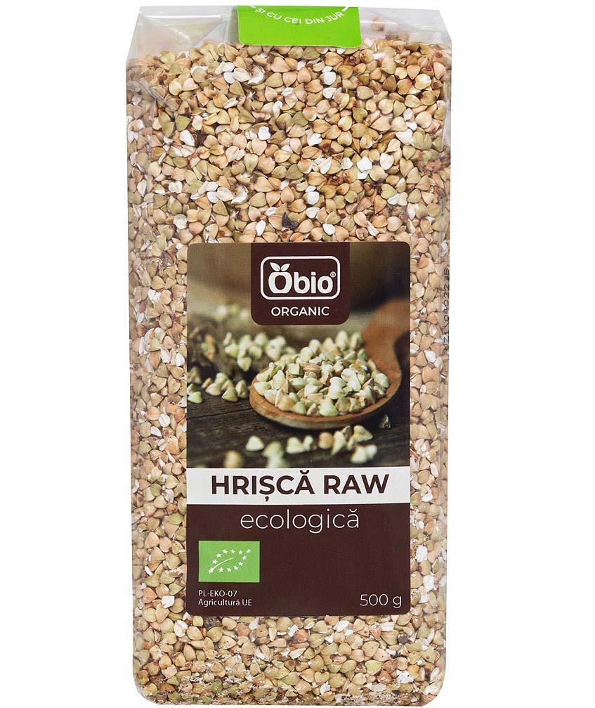 Hrisca Raw Eco 500 grame Obio