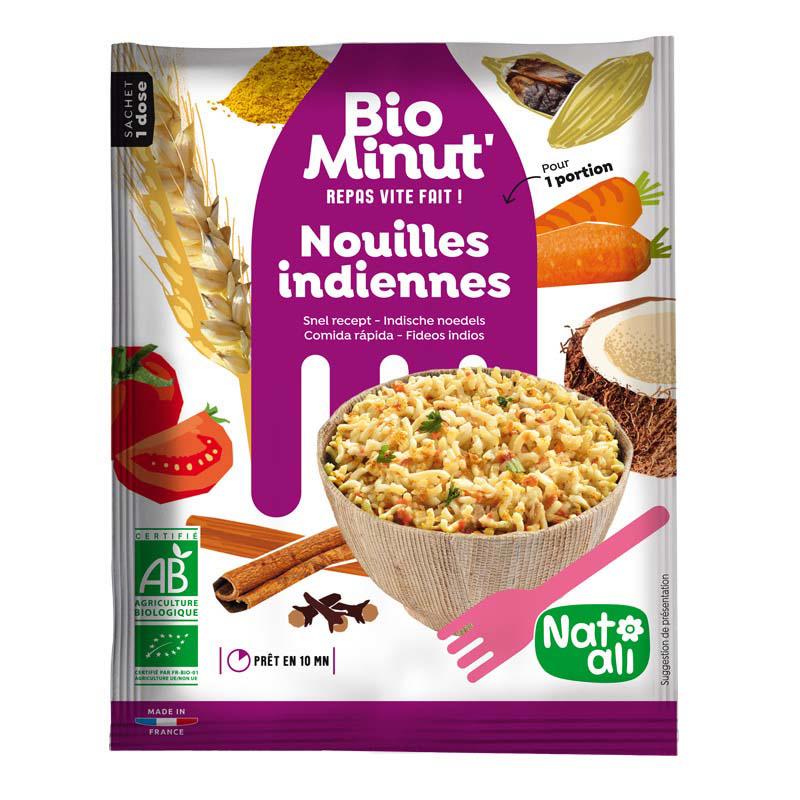 Noodle Instant in Stil Indian Eco 80 grame Nat-Ali