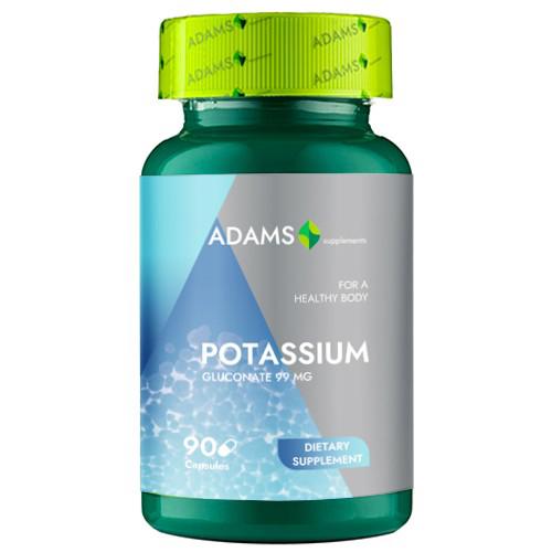 Potassium 99mg Adams Vision 90cps