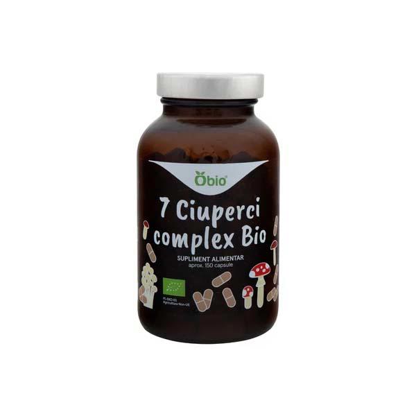 7 Ciuperci Complex Eco 150 capsule Obio