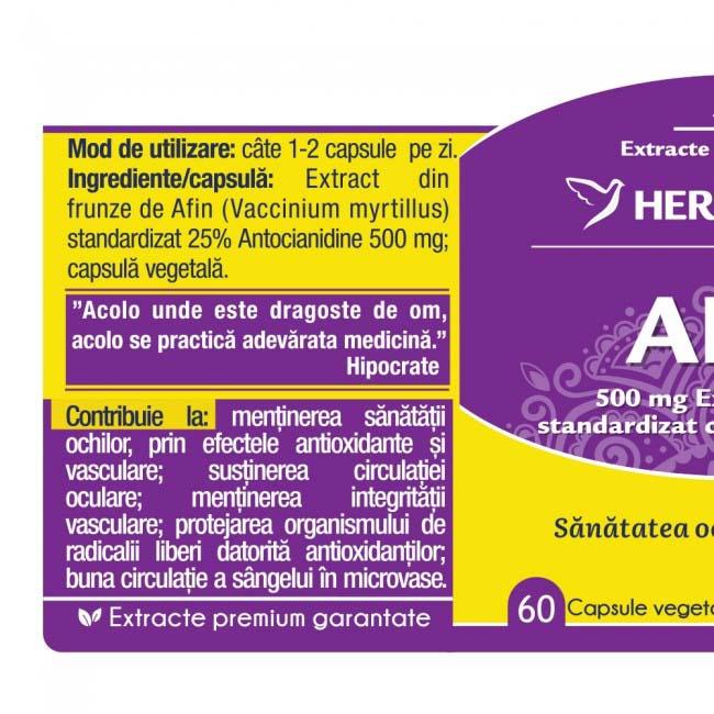 Afin 60 capsule vegetale Herbagetica