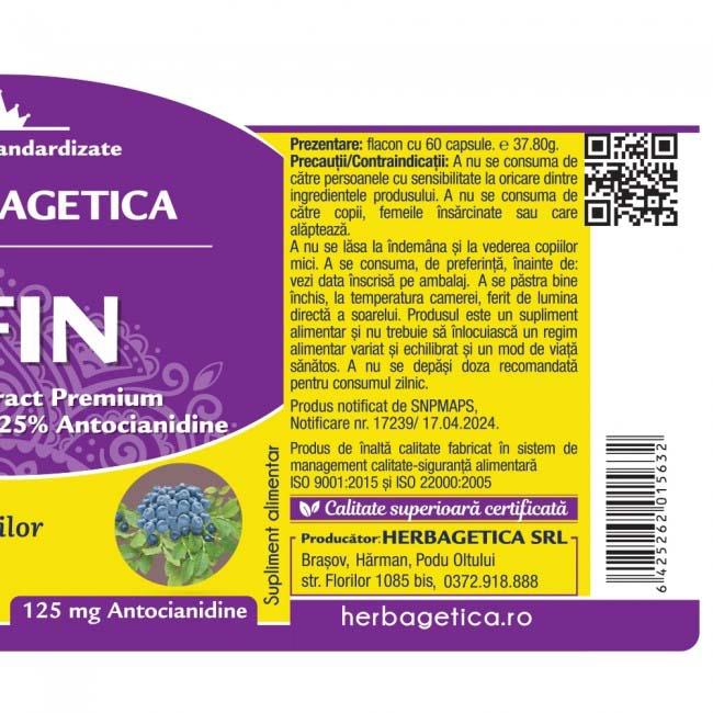 Afin 60 capsule vegetale Herbagetica