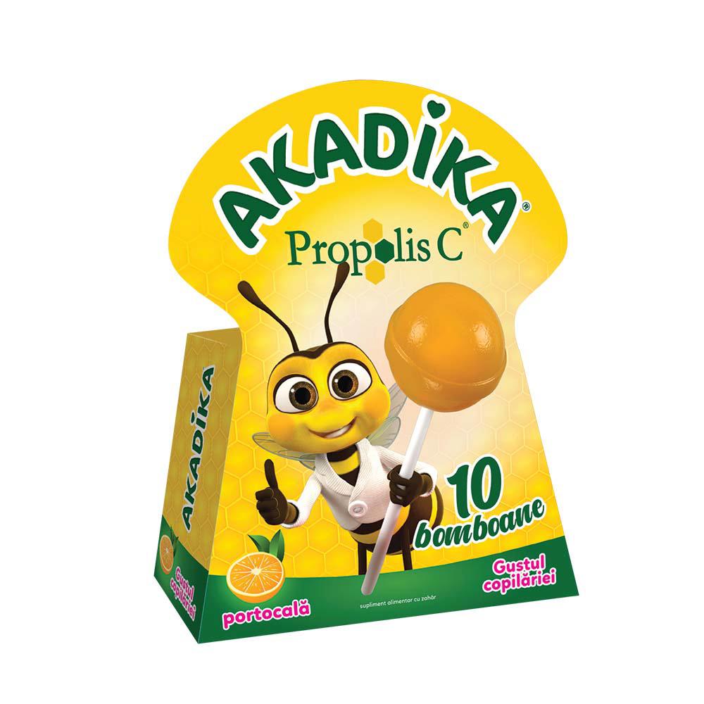 Akadika Propolis C Portocala 10 acadele Fiterman