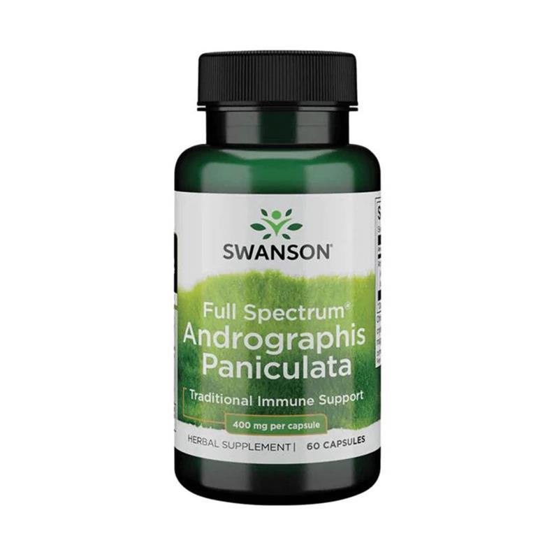 Andrographis Paniculata 400mg 60cps Swanson