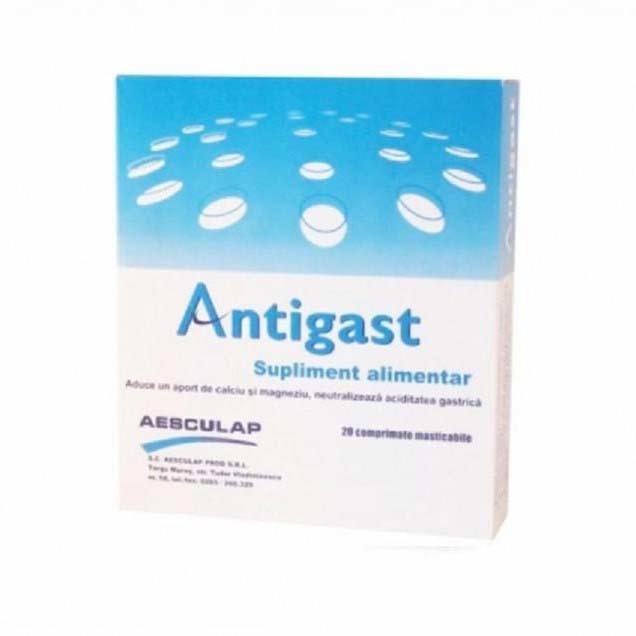 Antigast 20 comprimate masticabile Aesculap