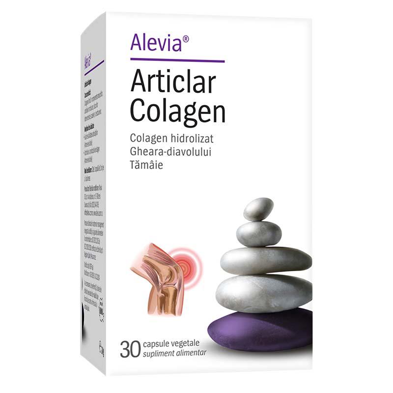 Articlar Colagen 30 capsule vegetale Alevia