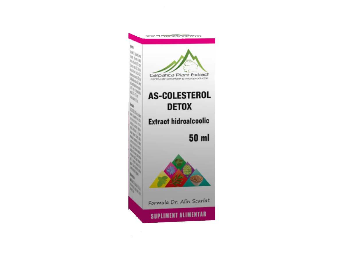 As-Colesterol Detox 50 mililitri Carpatica Plant Extract