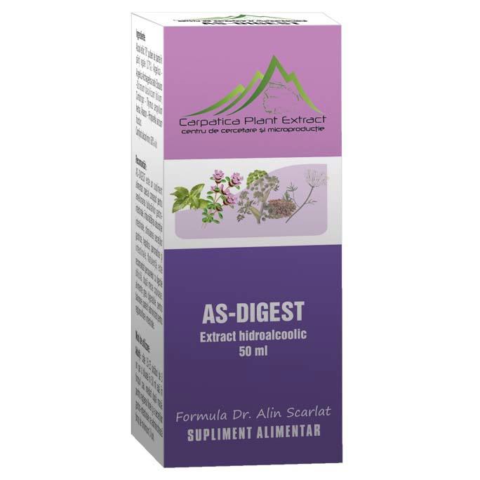 As-Digest 50 mililitri Carpatica Plant Extract