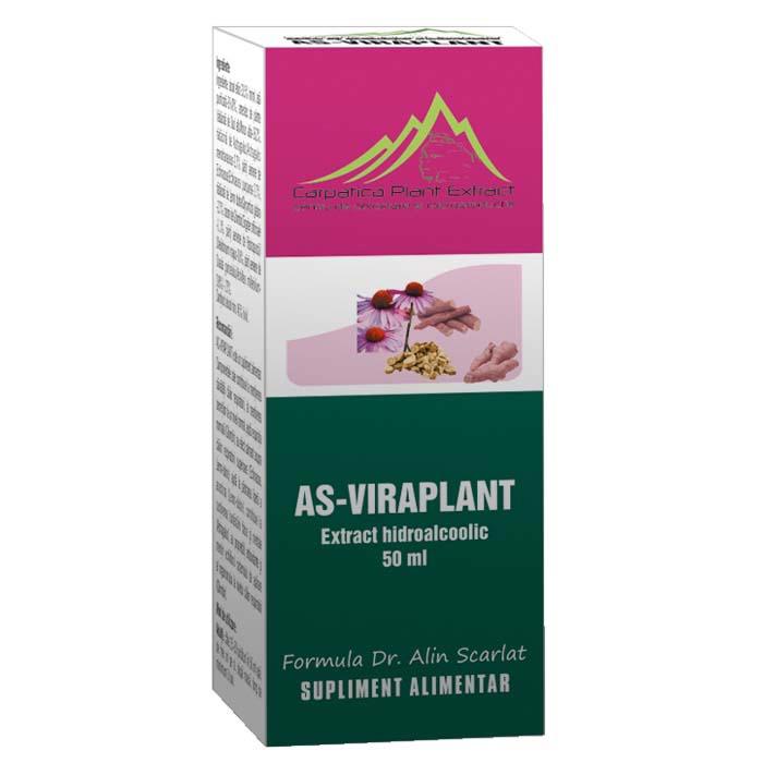 As-Viraplant 50 mililitri Carpatica Plant Extract