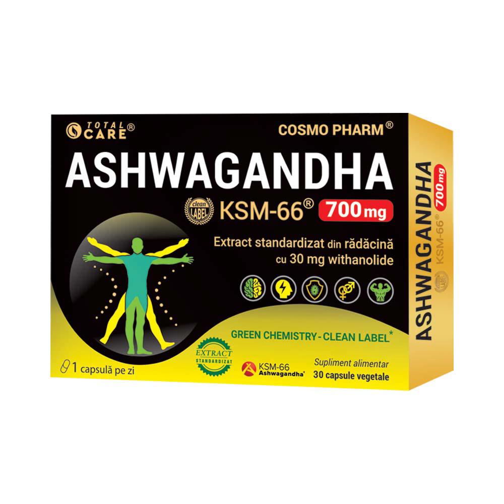 Ashwaganda KSM-66 700 miligrame 30 capsule Cosmo Pharm