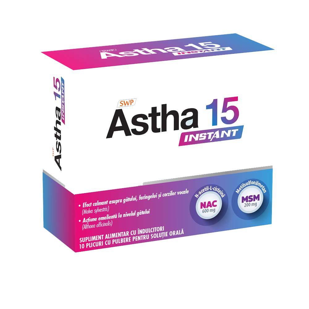 Astha 15 Instant 10 plicuri Sun Wave Pharma