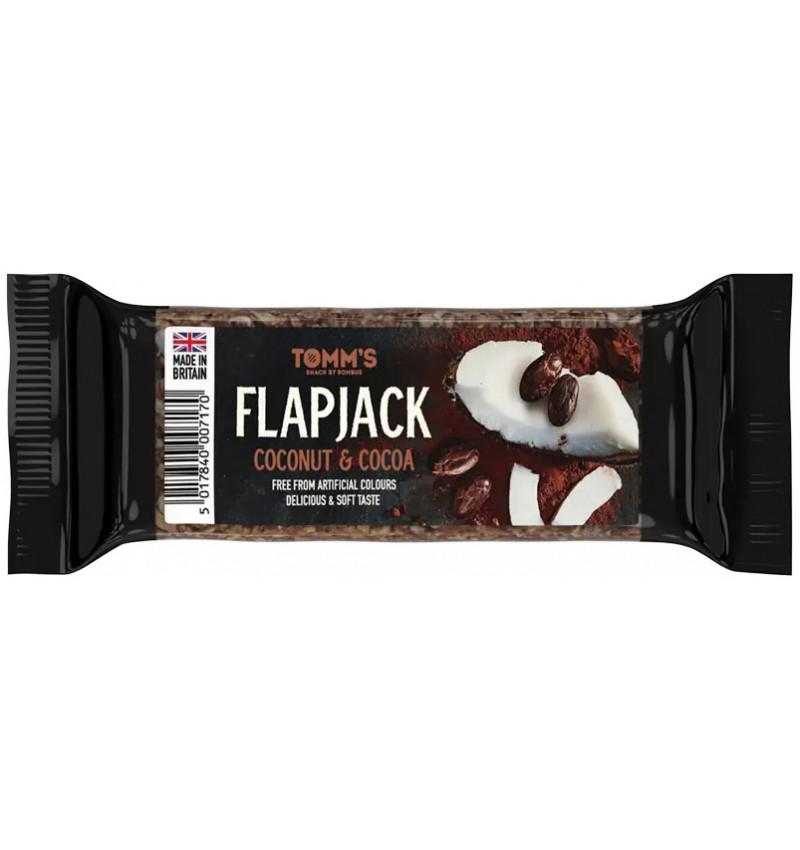 Baton Energizant Flapjack cu Nuca de Cocos si Cacao 100 grame Bombus