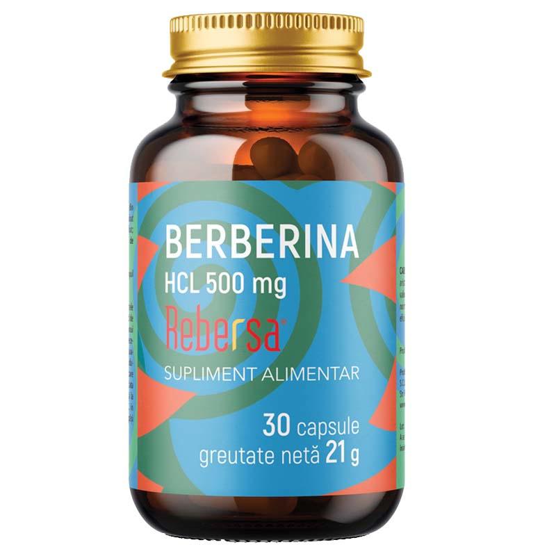 Berberina HCL 500 miligrame 30 capsule Laboratoarele Remedia