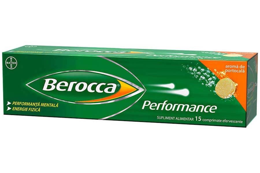 Berocca Performance 15 comprimate efervescente Bayer