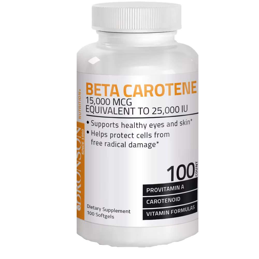 Beta Caroten 25.000UI 100 capsule Bronson Laboratories