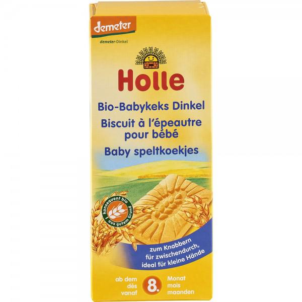Biscuiti cu Spelta pentru Copii +8 luni Eco 150 grame Holle