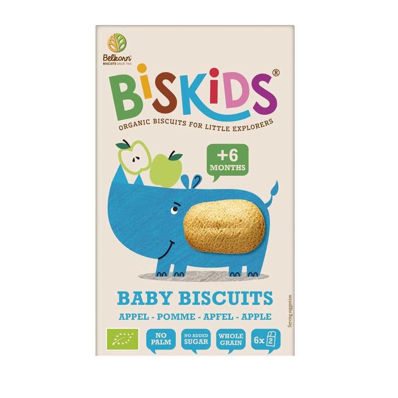 Biscuiti Eco Fara Zahar cu Mar Biskids 120 grame Belkron