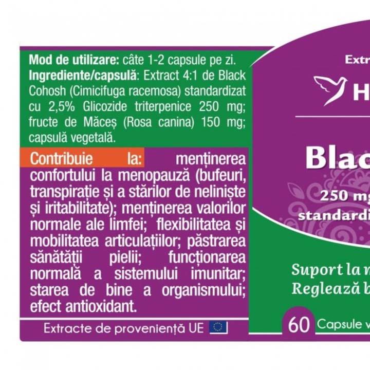 Black Cohosh 60 capsule vegetale Herbagetica