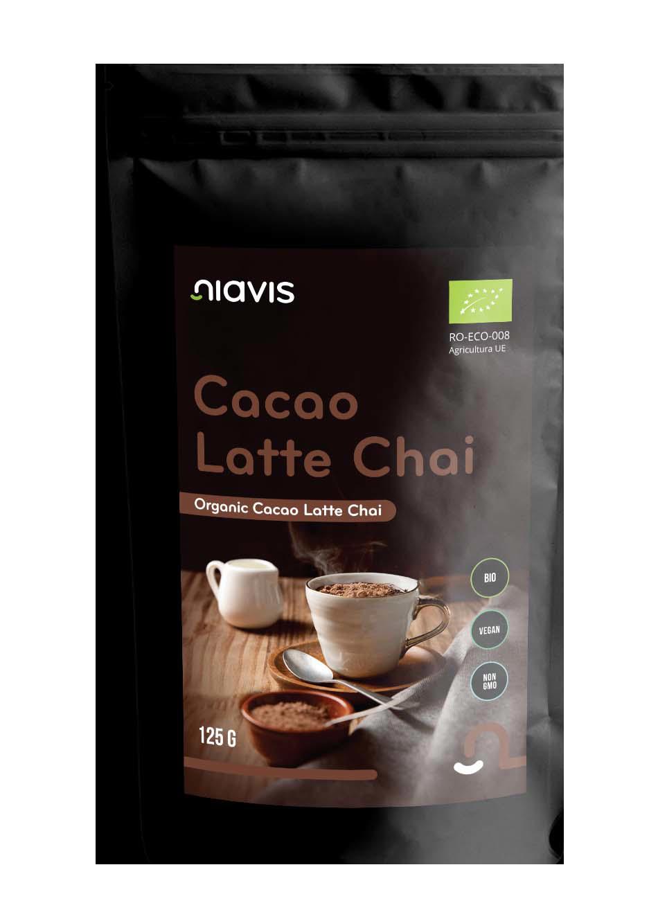 Cacao Latte Chai Mix Ecologic 125 grame Niavis