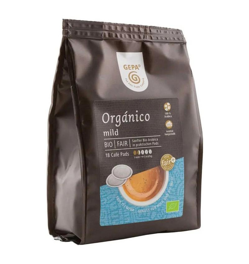 Cafea Organico Eco 18 paduri a 7 grame 126 grame Gepa
