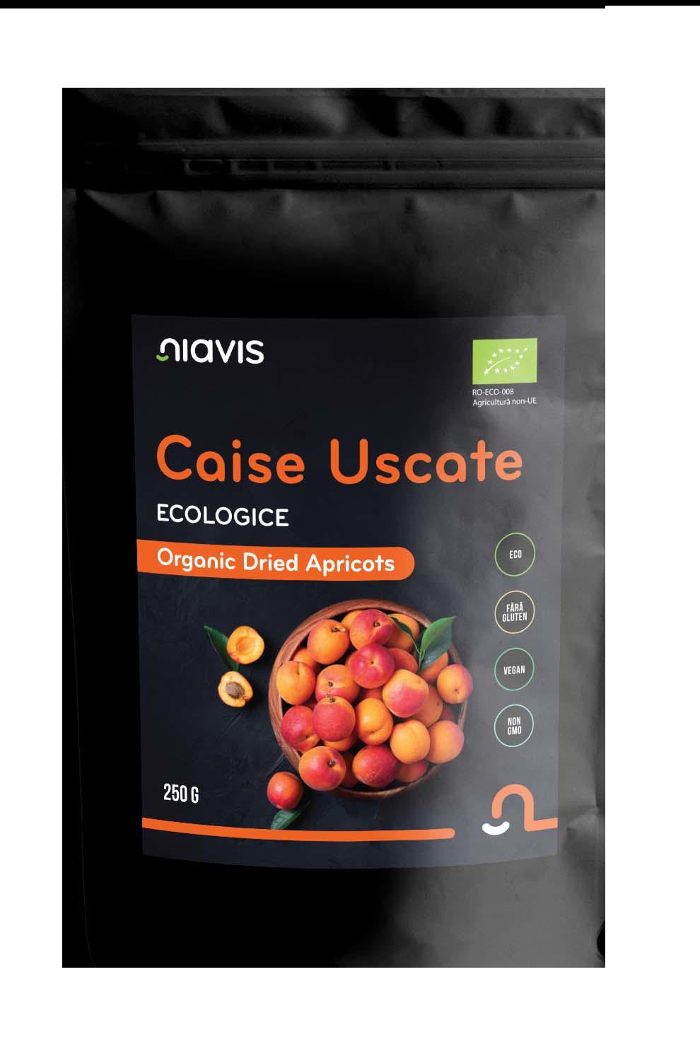 Caise Uscate Ecologice 250 grame Niavis