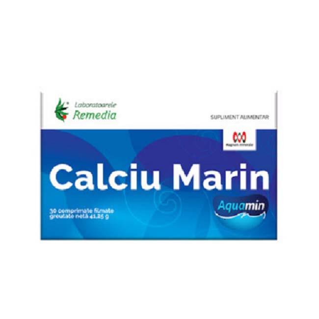 Calciu Marin 30 comprimate Remedia