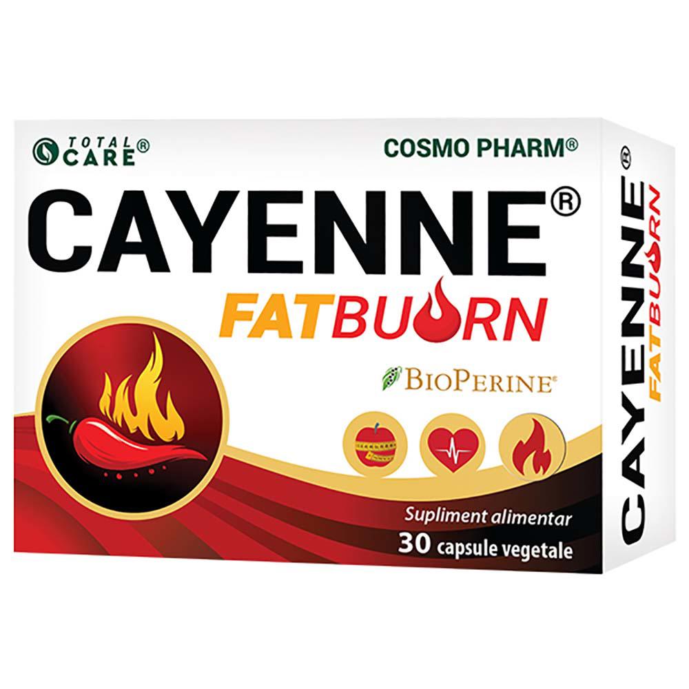 Cayenne Fatburn 30 capsule vegetale Cosmopharm