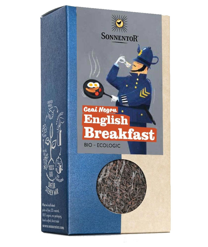 Ceai Negru English Breakfast Bio 70 grame Sonnentor