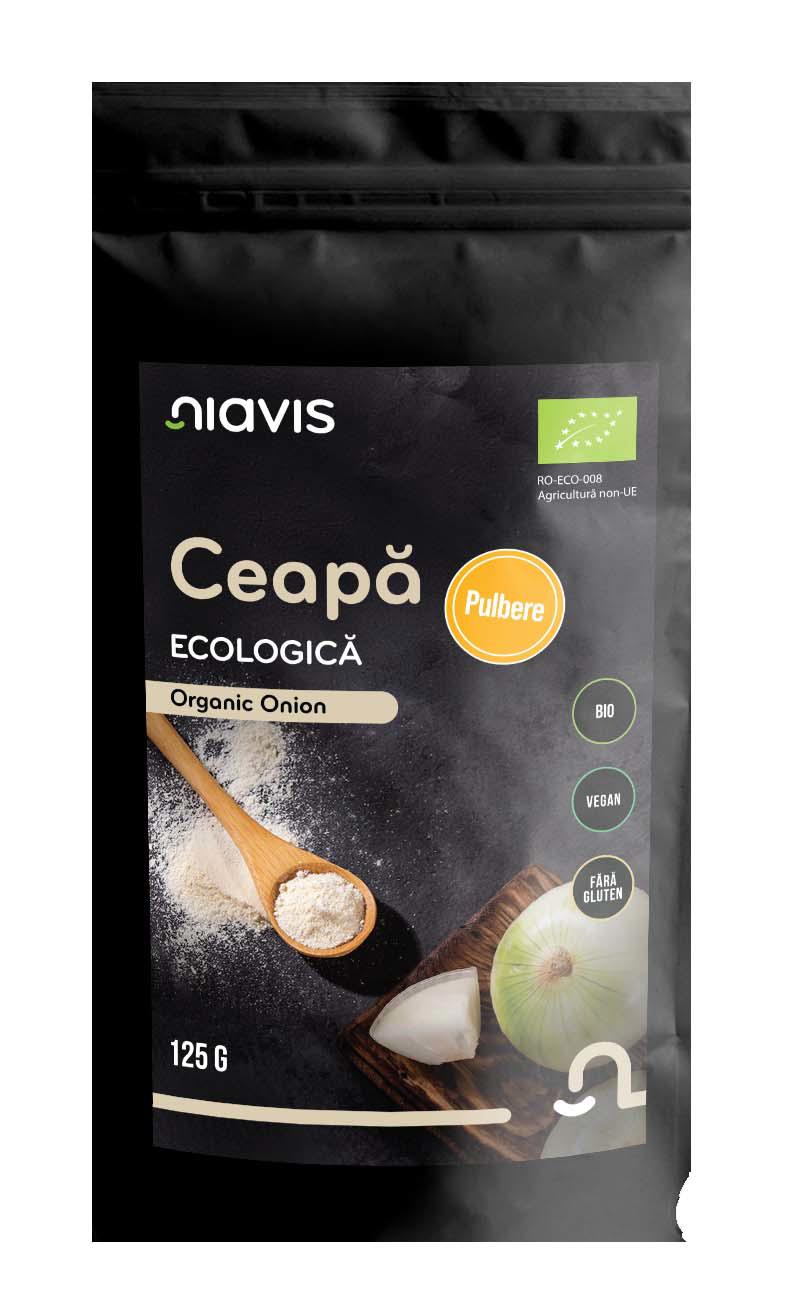 Ceapa Pulbere Ecologica 125 grame Niavis