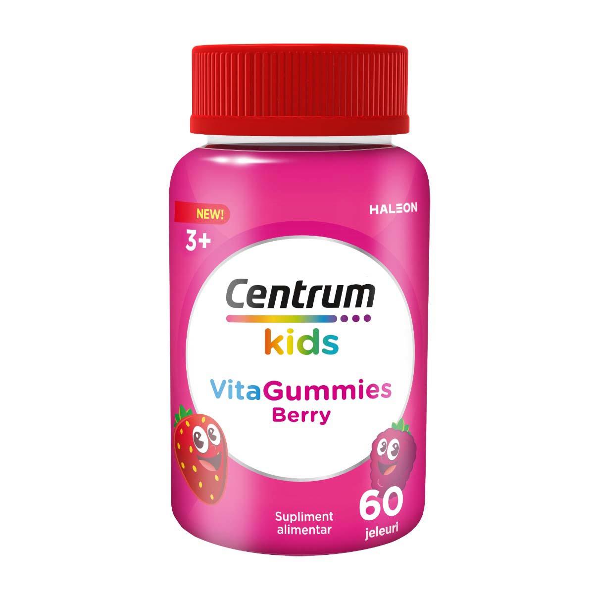 Centrum Kids VitaGummies Berry 60 jeleuri Haleon