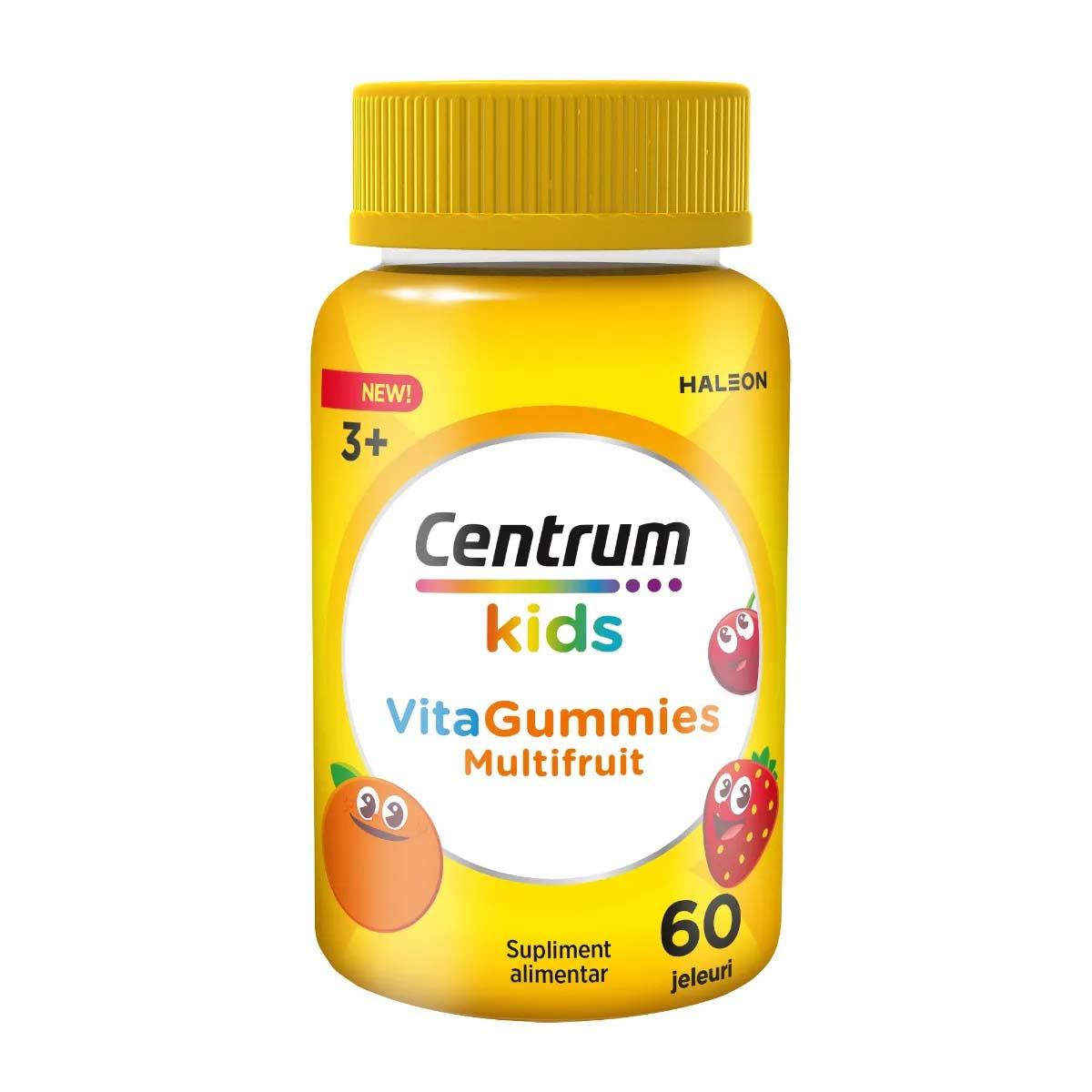 Centrum Kids VitaGummies Multifruct 60 jeleuri Haleon