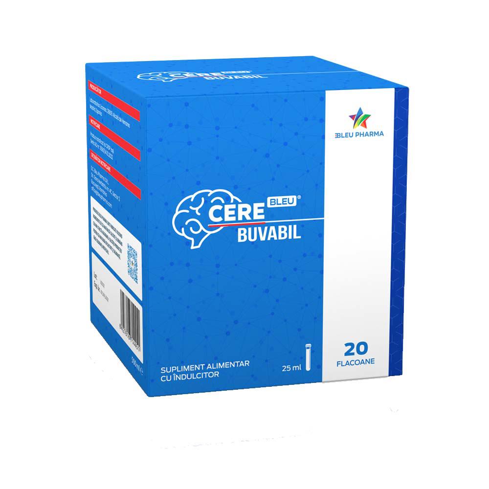 CereBleu Buvabil 20 flacoane x 25mililitri Bleu Pharma