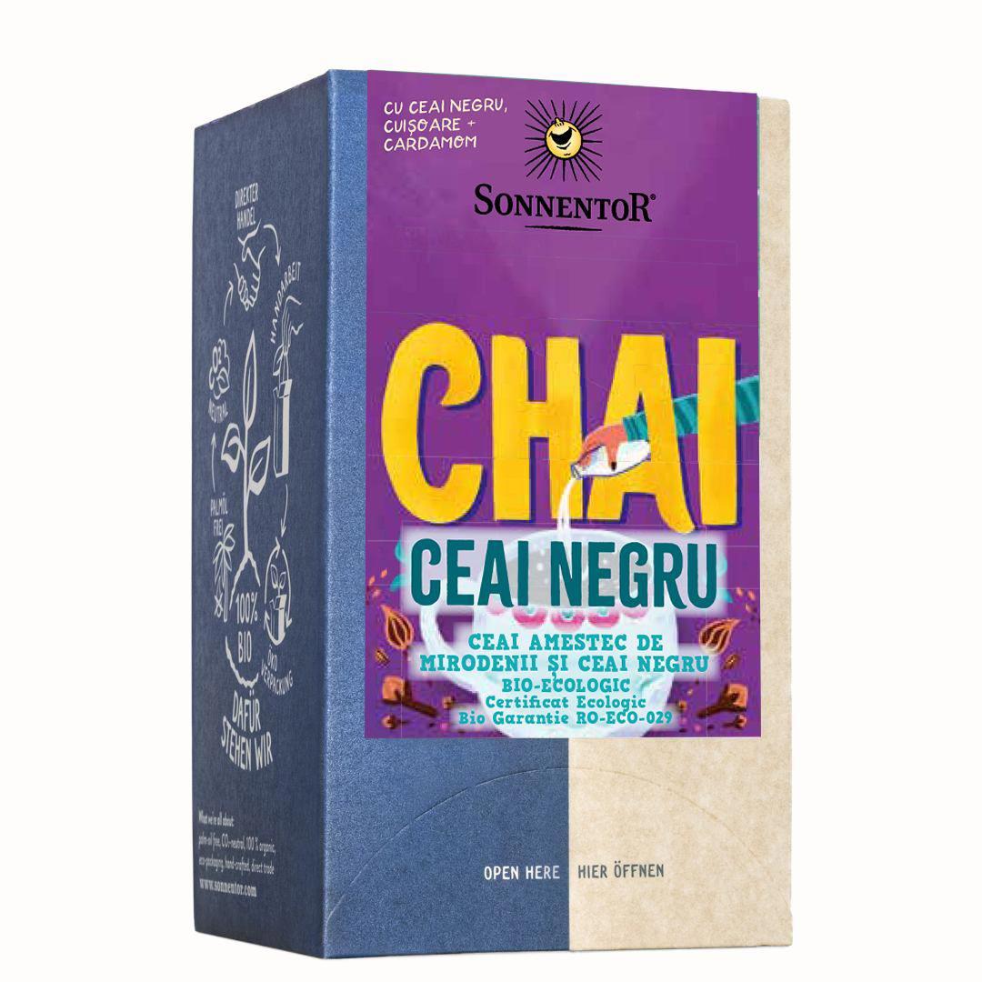 Chai Ceai Negru Eco 18 Plicuri Sonnentor