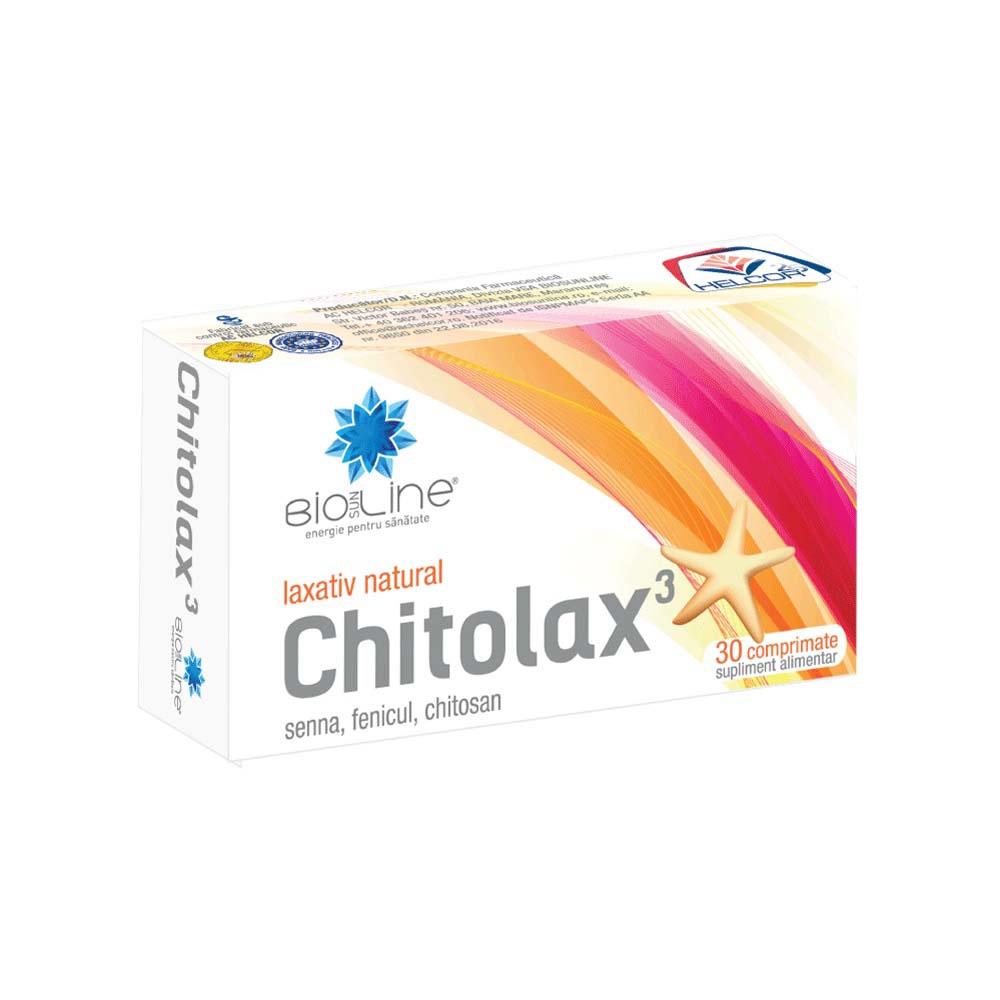 Chitolax BioSunLine 30 comprimate Helcor