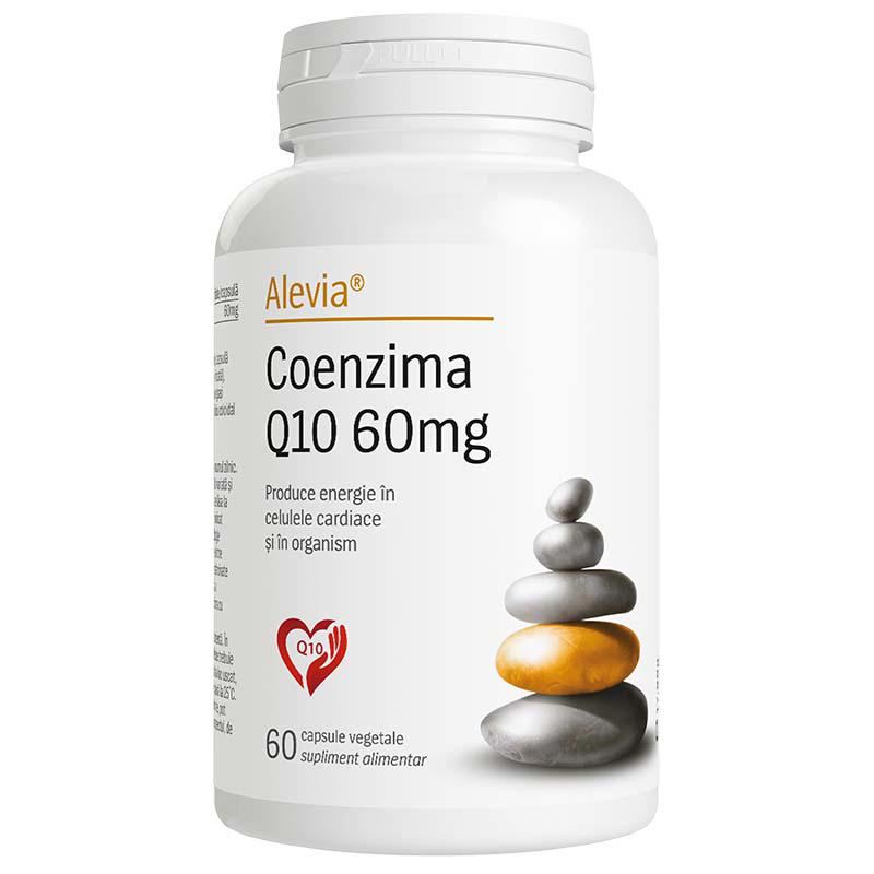 Coenzima Q10 60 miligrame 60 capsule vegetale Alevia