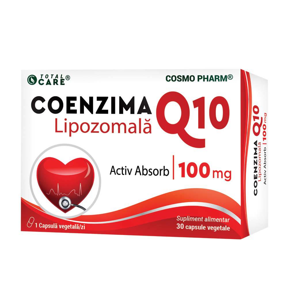 Coenzima Q10 Lipozomala 30 capsule Cosmopharm
