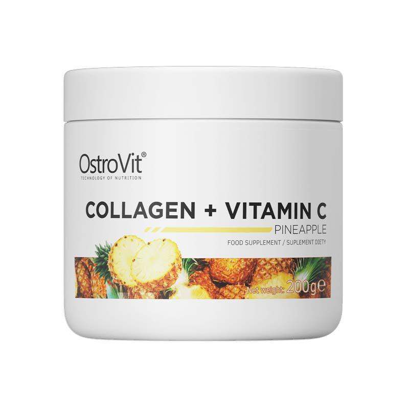 Colagen cu Vitamina C Ananas 200 grame Ostrovit