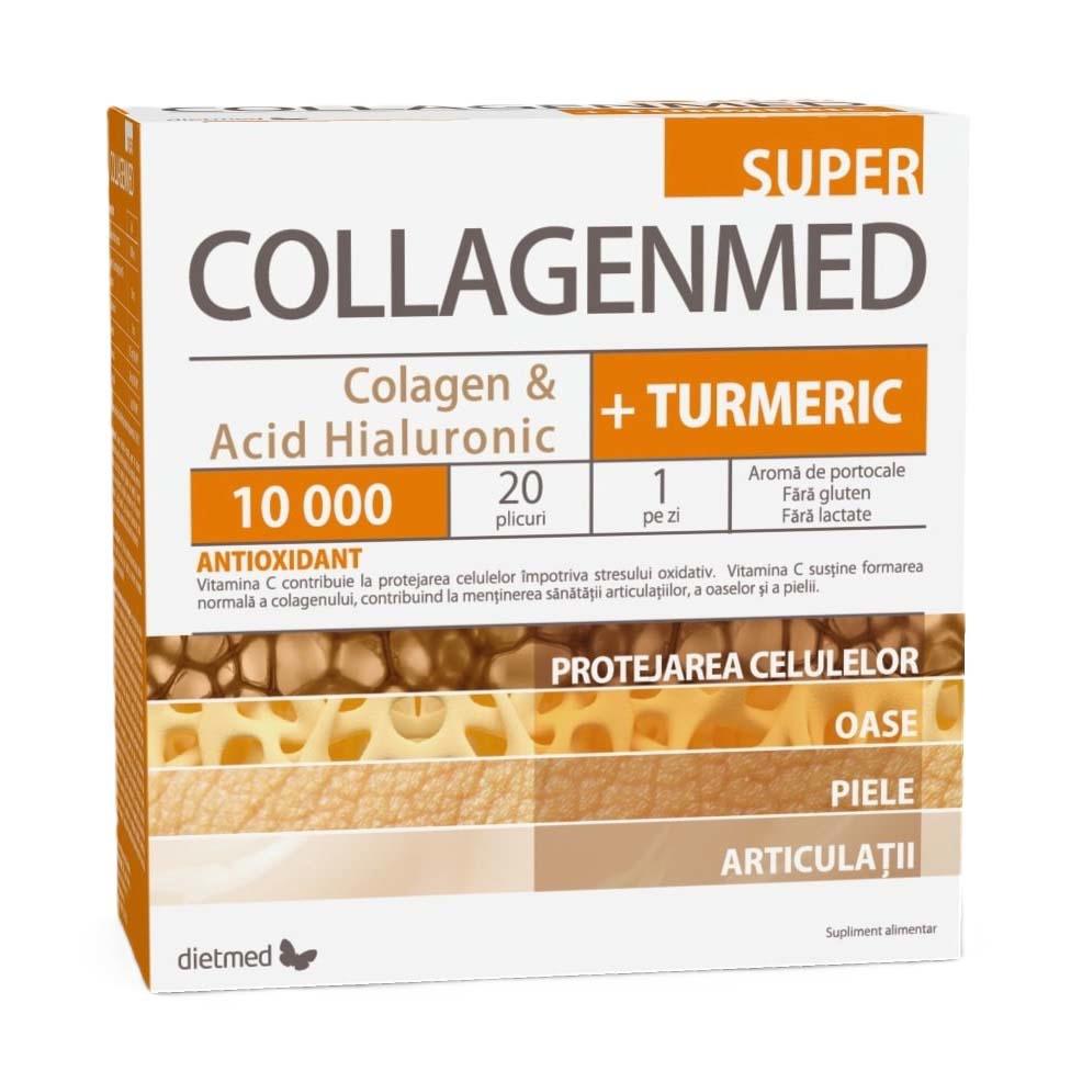 Collagenmed Super + Turmeric 20 plicuri Dietmed