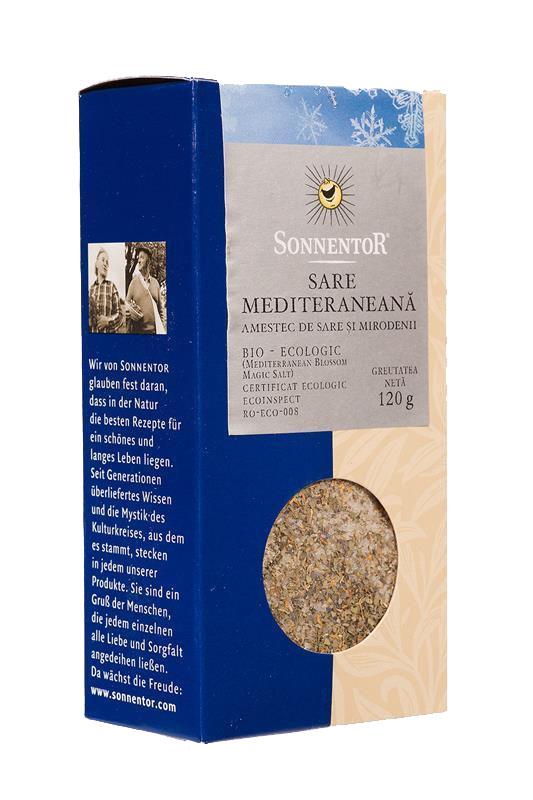 Condiment - Sare Mediteraneana Bio Sonnentor 120gr