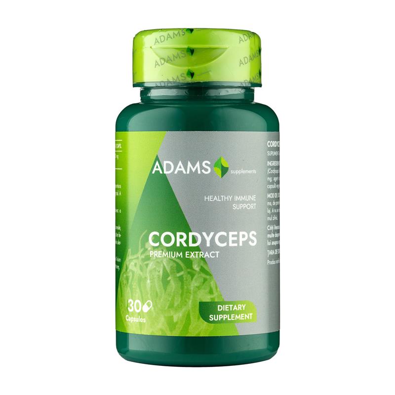 Cordyceps - Ciuperca Tibetana 300 miligrame 30 capsule Adams Vision