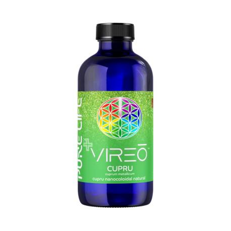 Cupru Nanocoloidal VIREO 21ppm 240 mililitri Pure Life