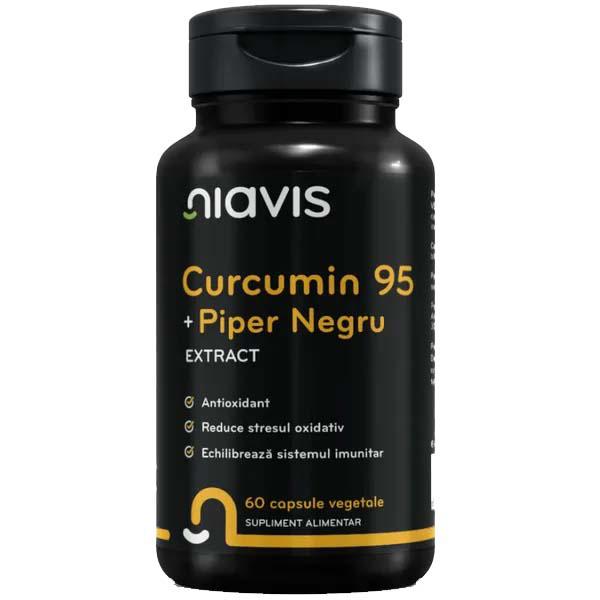 Curcumin 95 + Piper Negru Extract 60 capsule