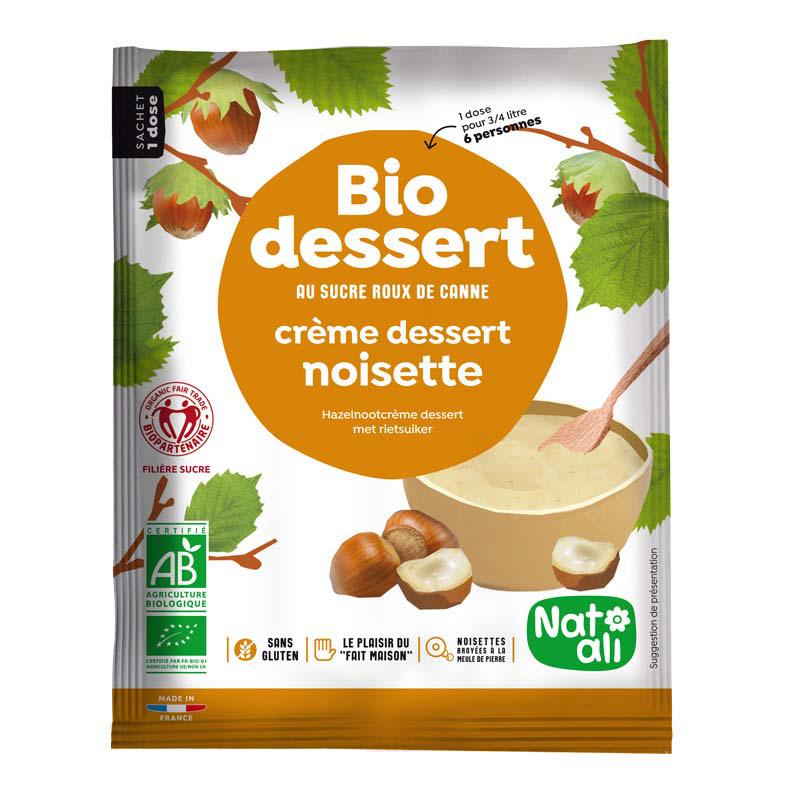 Desert Crema cu Alune de Padure Eco 60 grame Nat-Ali