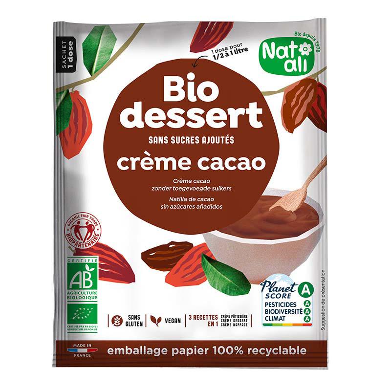 Desert Crema cu Cacao Eco 45 grame Nat-Ali