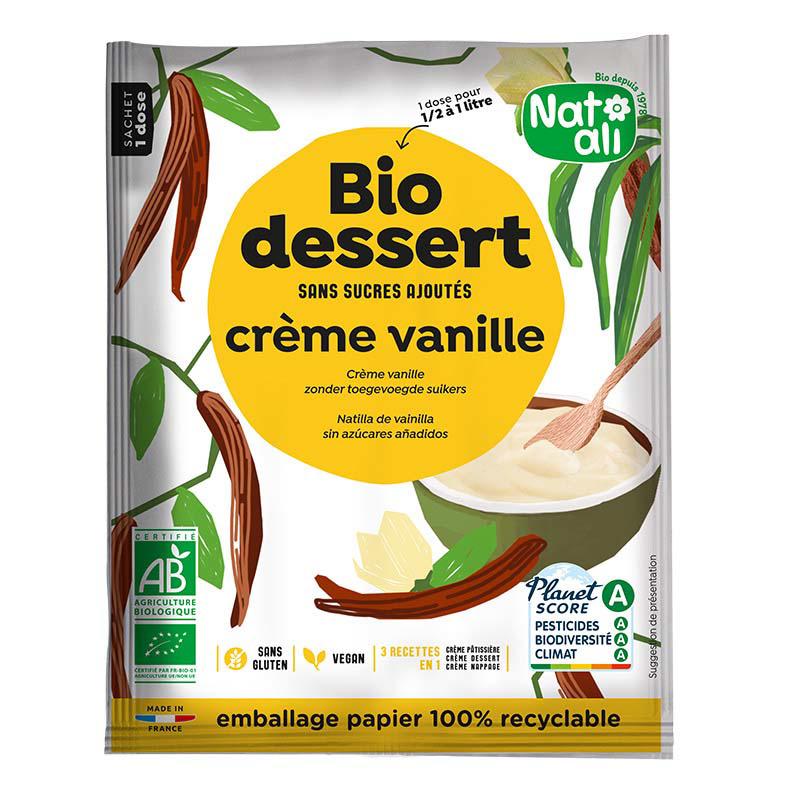 Desert Crema cu Vanilie Eco 35 grame Nat-Ali