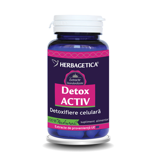 Detox Activ Herbagetica 60cps