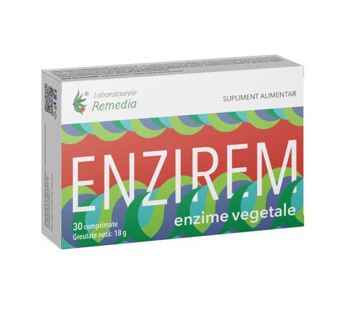 Enzirem 30 comprimate Laboratoarele Remedia