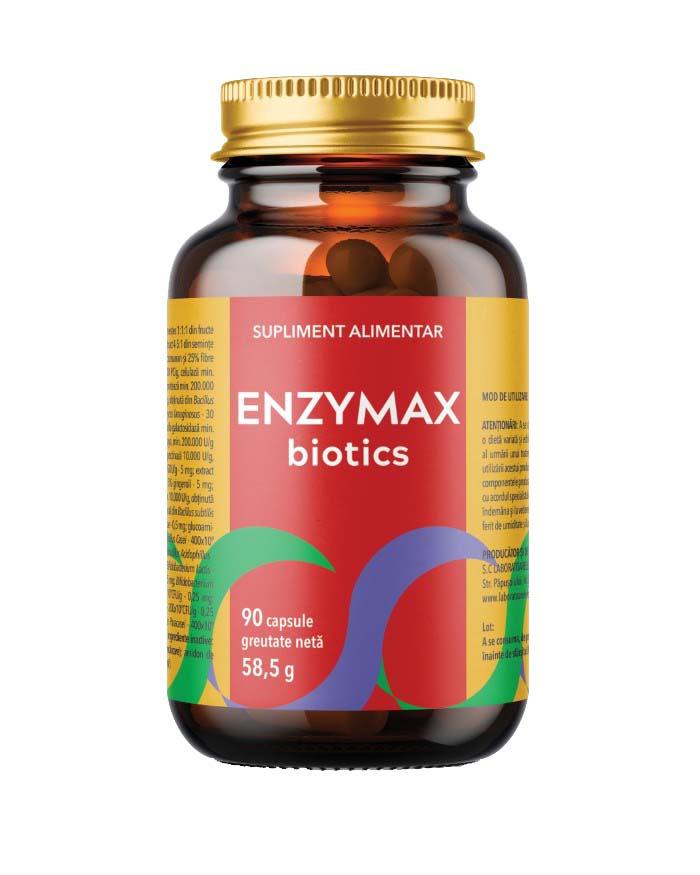 Enzymax Biotics 90 capsule Laboratoarele Remedia