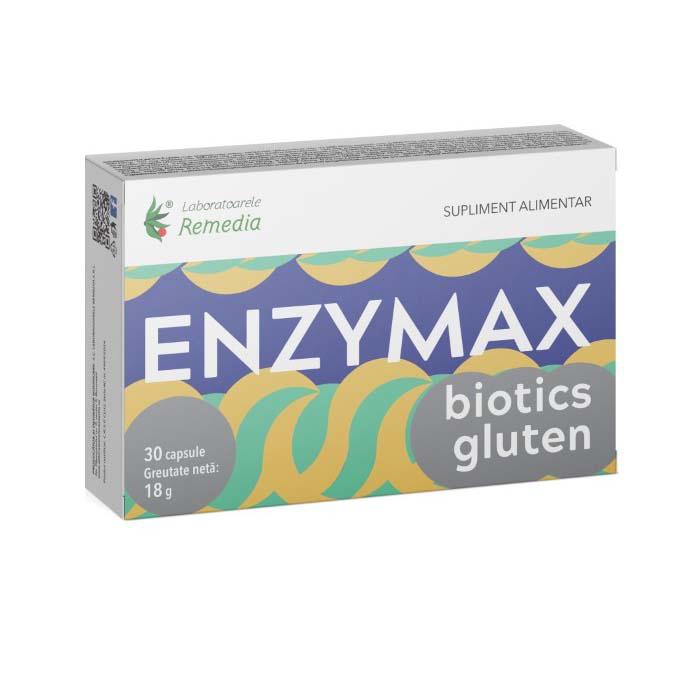 Enzymax Biotics Gluten 30 capsule Laboratoarele Remedia